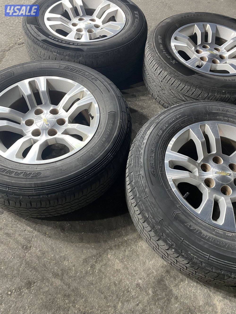 رنقات تاهو مع تواير الحجم 181