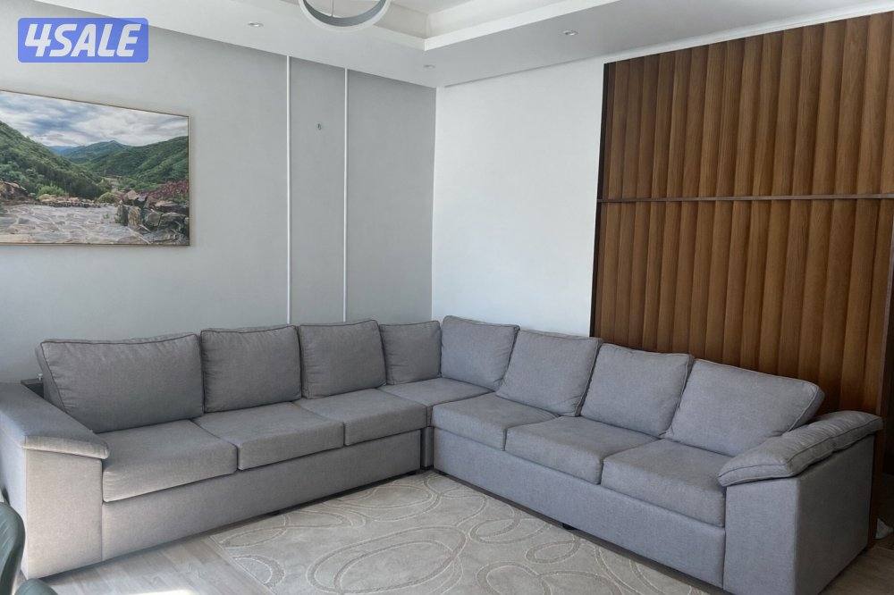 كنبة زاوية مع كوشيات1