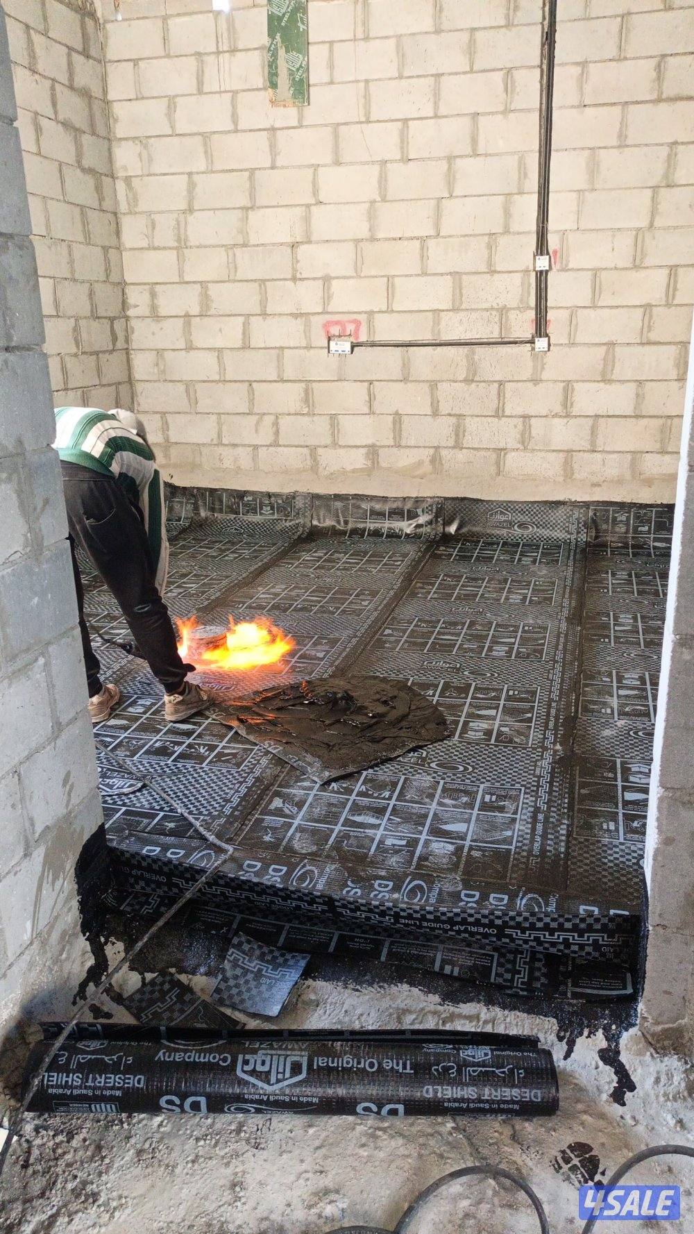 تنفيذ جميع أعمال العازل المائي والحراري6