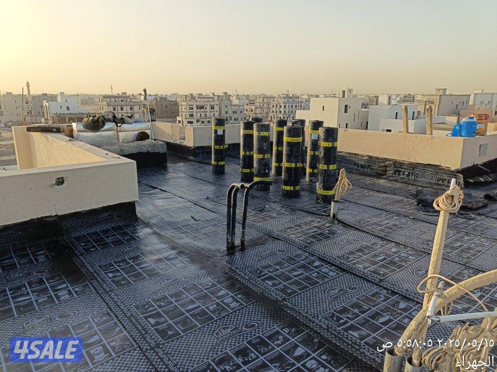 تنفيذ جميع أعمال العازل المائي والحراري9