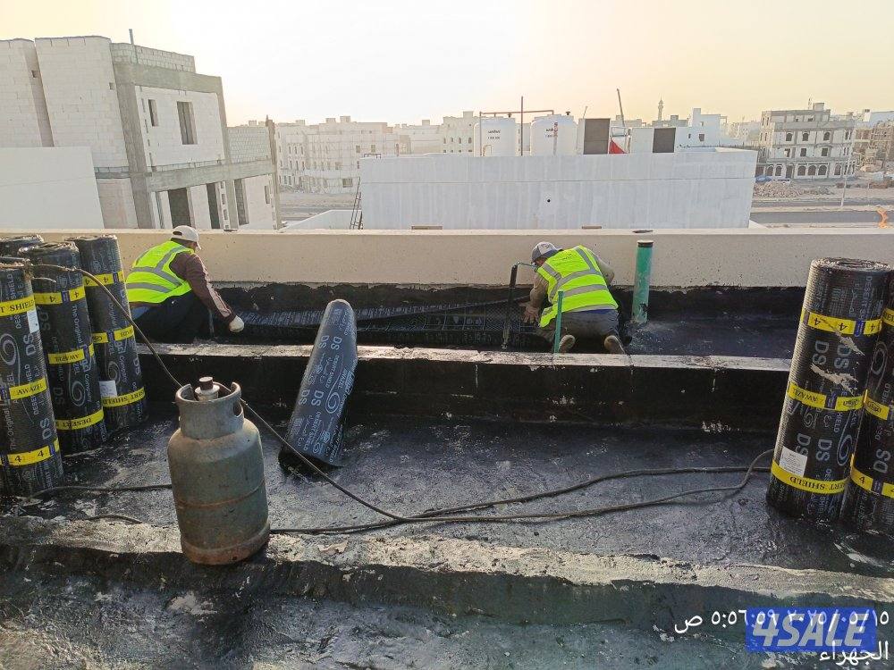 تنفيذ جميع أعمال العازل المائي والحراري10