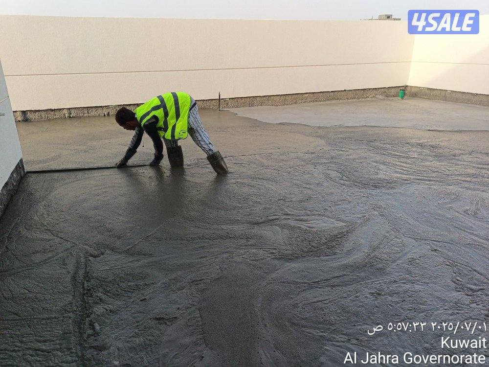 تنفيذ جميع أعمال العازل المائي والحراري11