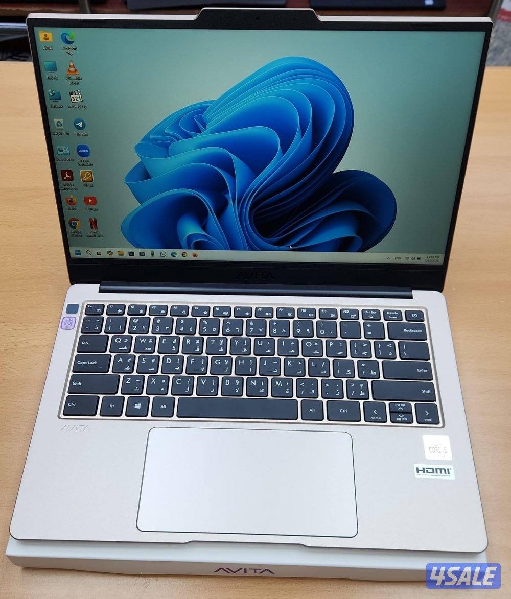 للبيع لابتوب Avita Libre v14/Ryzen7 10gen/8GB ram/512GB SSD جديد6