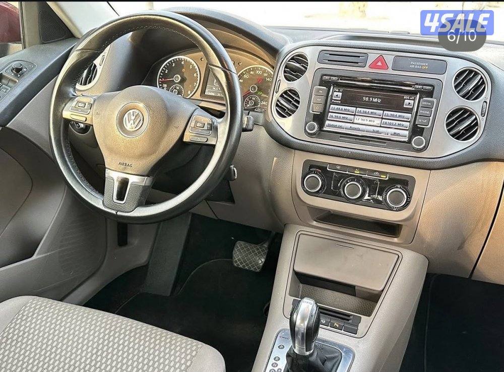 تيجوان 2012 بحاله الوكاله المكينه الكبيره ماشي 90 الف فقط2