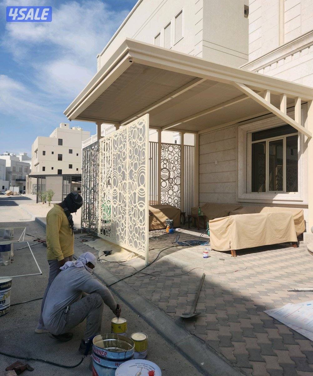 حداد ایراني  الخبرة  ، حديد مشغول ابواب درابزين  اسوار تركيب مضلات0