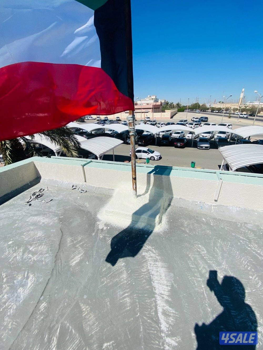 عازل امريكي ( الرش الامريكي فووم) عازل ميه وصوت وحراه2