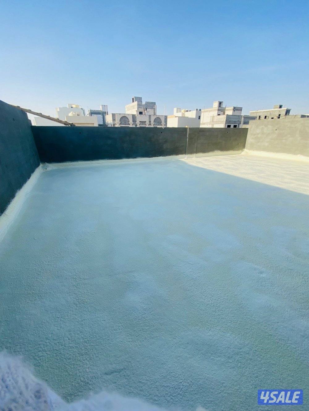 عازل امريكي ( الرش الامريكي فووم) عازل ميه وصوت وحراه9