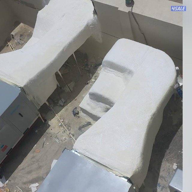 عازل امريكي ( الرش الامريكي فووم) عازل ميه وصوت وحراه10