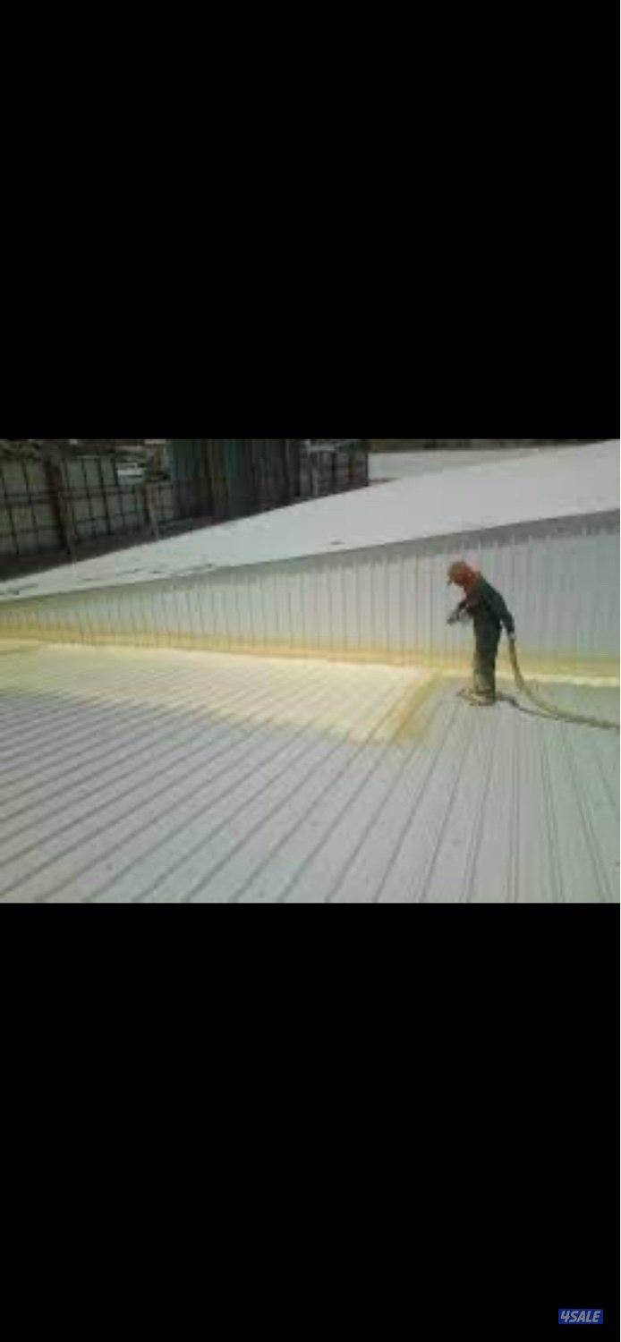 عازل امريكي ( الرش الامريكي فووم) عازل ميه وصوت وحراه14