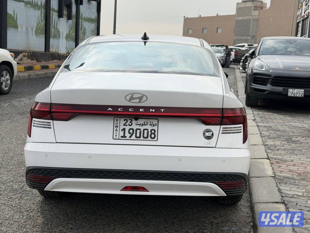 هيونداي اكسنت 2025 وكالة الكويت اصفار غير مستعمل1