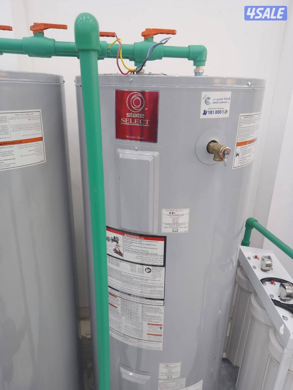 سخانات مركزية وصيانتها وخزانات مياه وصيانتها0