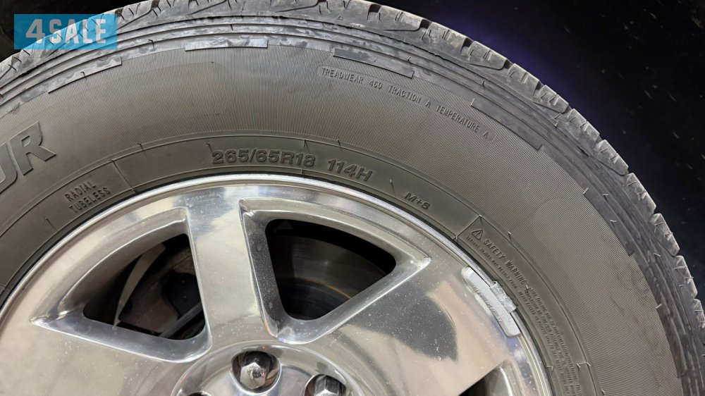 للبيع 5 رنقات  حجم 18دينالي مع طوسهم وسناسرهم1