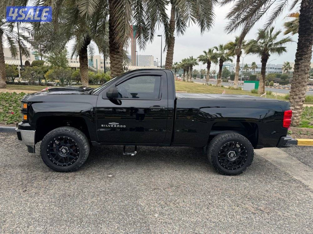 وانيت سلفرادو LT مديل 2014 ماشي 154 سيرفس وكاله نظيف جدا شرط الفحص2