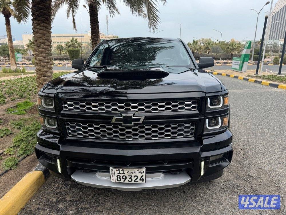 وانيت سلفرادو LT مديل 2014 ماشي 154 سيرفس وكاله نظيف جدا شرط الفحص1