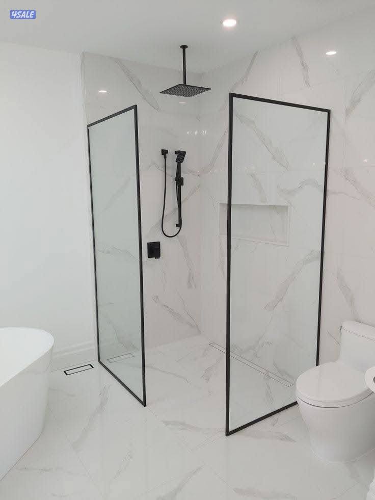 تركيب زجاج ومرايا جميع انواع زجاج شاورت المنيوم واستيل10