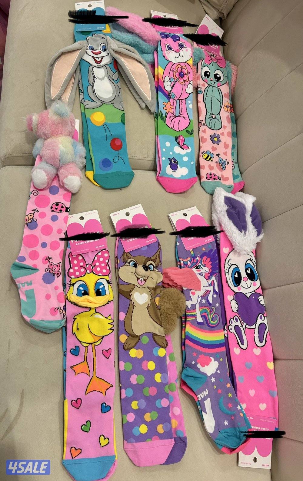 جوارب اطفال وكبار شخصيات جميلة0