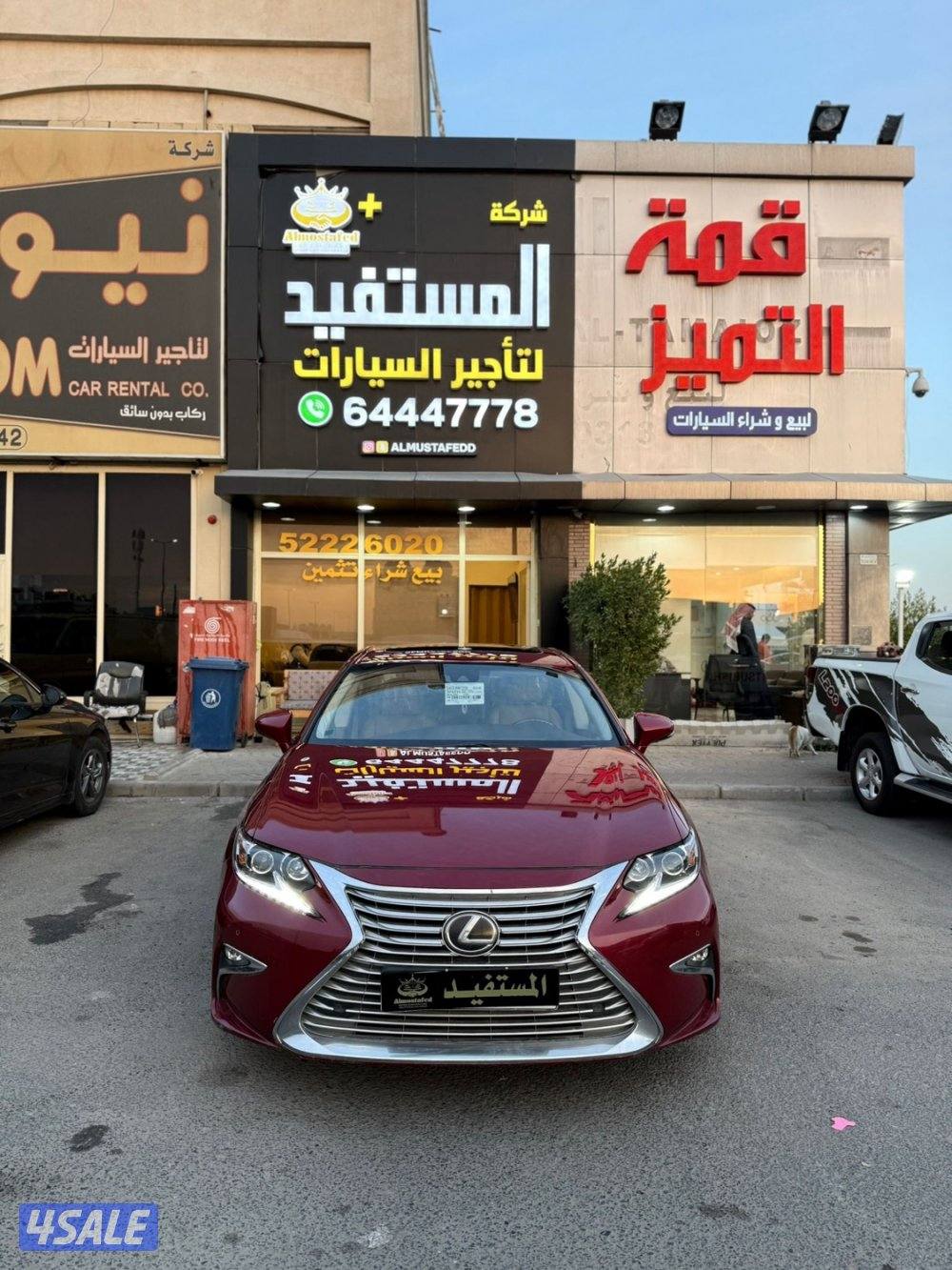 لكزس es2018 عداد(٧٠ الف ) سيرفس منتظم1