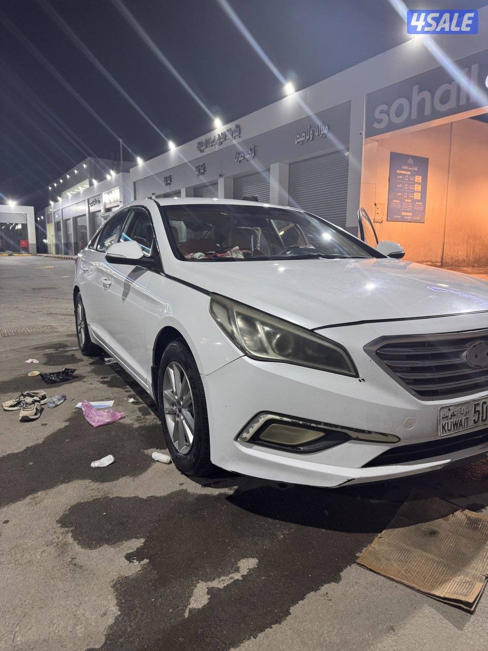 سوناتا ٢٠١٨ شرط الفحص قير مكينه شاصي البدي في ٤ قطع متفرقه4