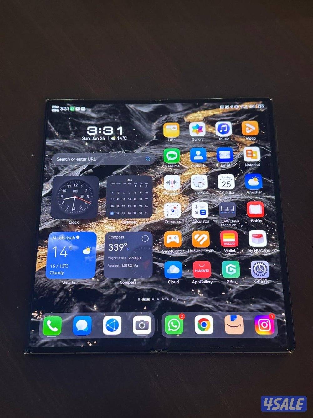 للبيع Huawei Mate XT Ultimate Design (Black) 1TB3