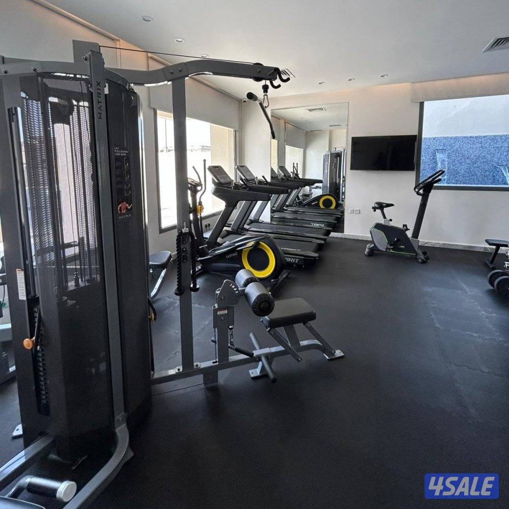 شقة إطلالة بحرية نصف مفروشة للإيجار في السالمية8