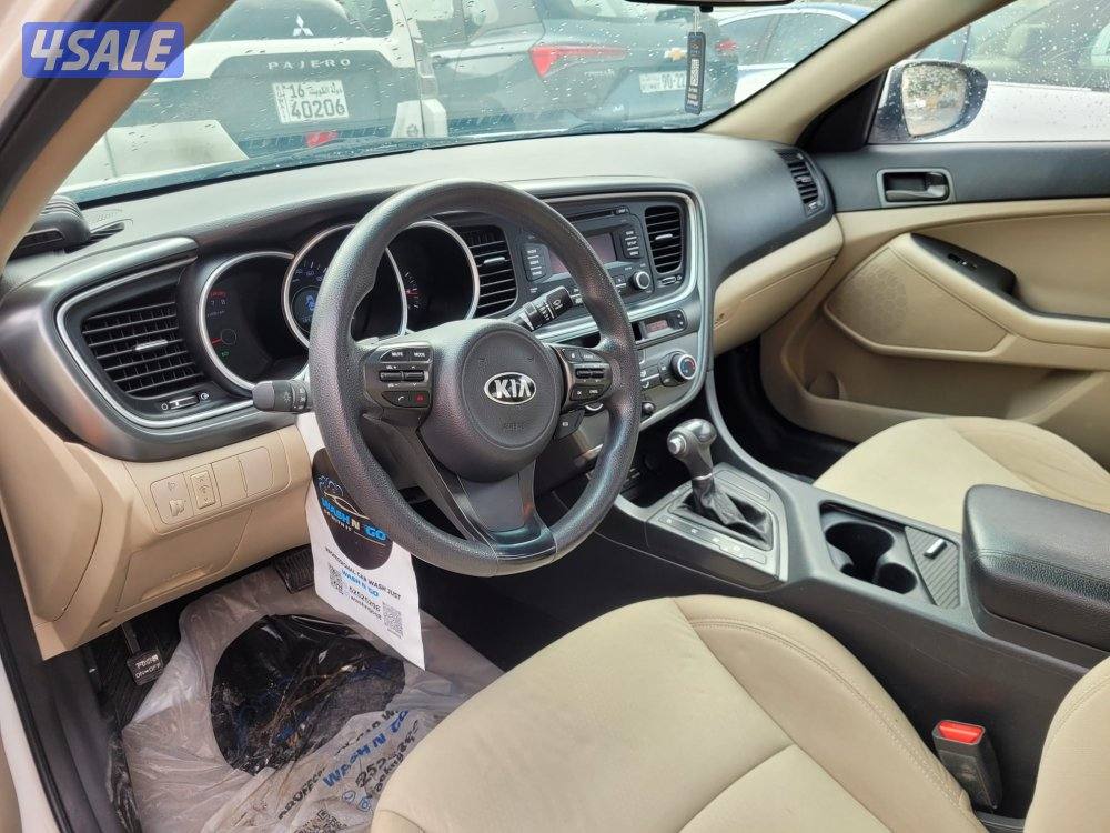 كيا اوبتيما 2015 بحالة الوكاله المالك الاول4