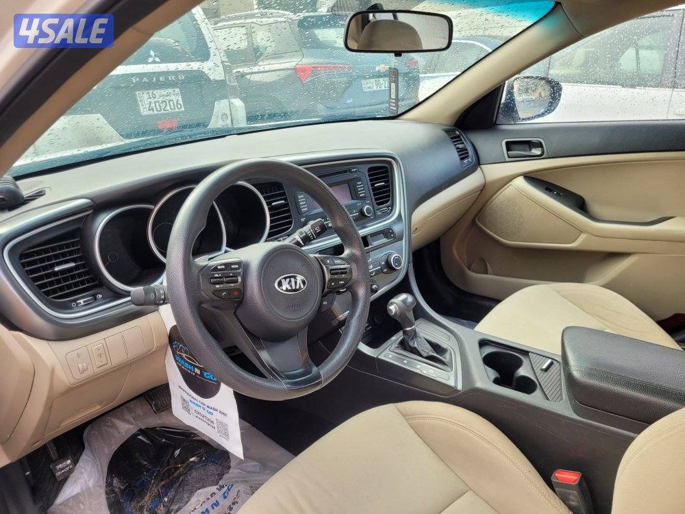 كيا اوبتيما 2015 بحالة الوكاله المالك الاول6