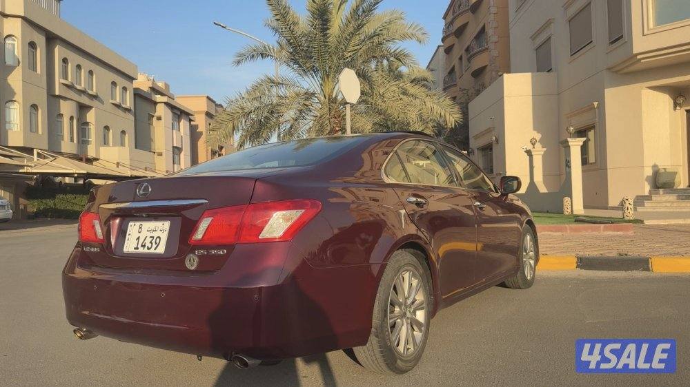 للبيع - لكزس ES 350 موديل 2008 وارد الوكاله  بانوراما فل أبشن .5