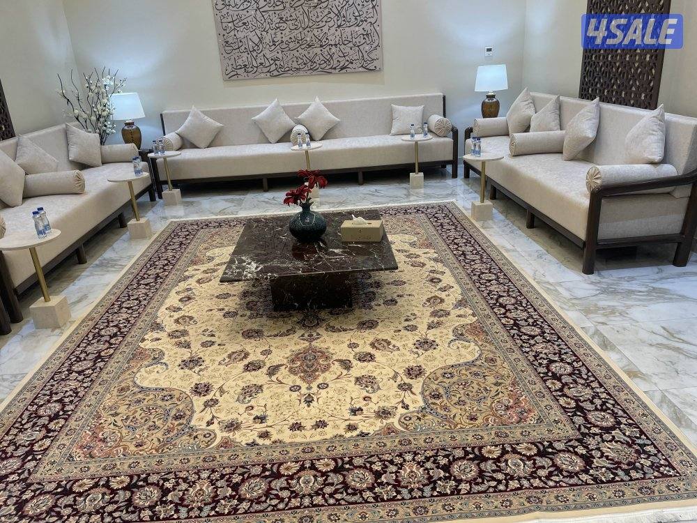 تفصيل وتنجيد مساند وسجاد وتفصيل ستائر وتفصيل ديوانيات1