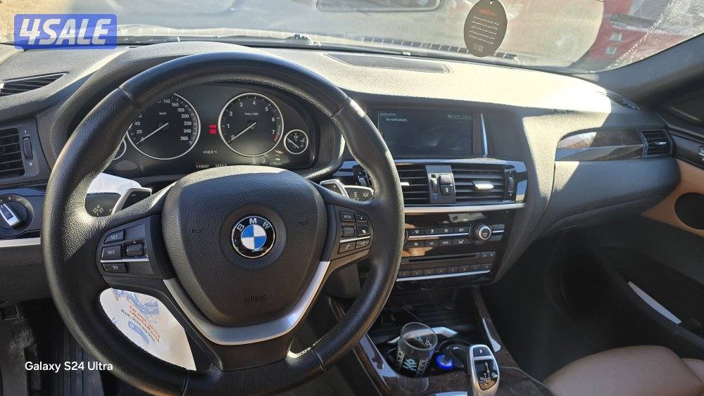 BMW X4 2016 عداد 110 الف شرط الفحص شصي مكينة جير.2