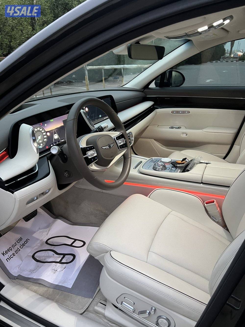 للبيع جينسس g90 ممشى 14 الف فقط7