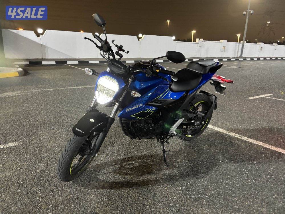 للبيع سيكل سوزوكي جكسر ١٥٠ سي سي ٢٠٢٣ ماشي ١٩٠٠ كم فقط0