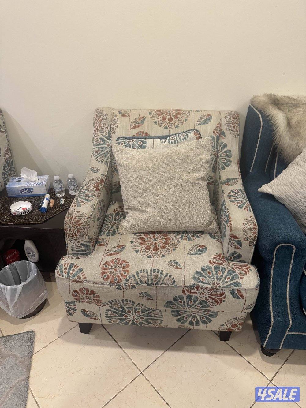 طقم كنب طاوله طعام كرسي استرخاء تلفزيون1