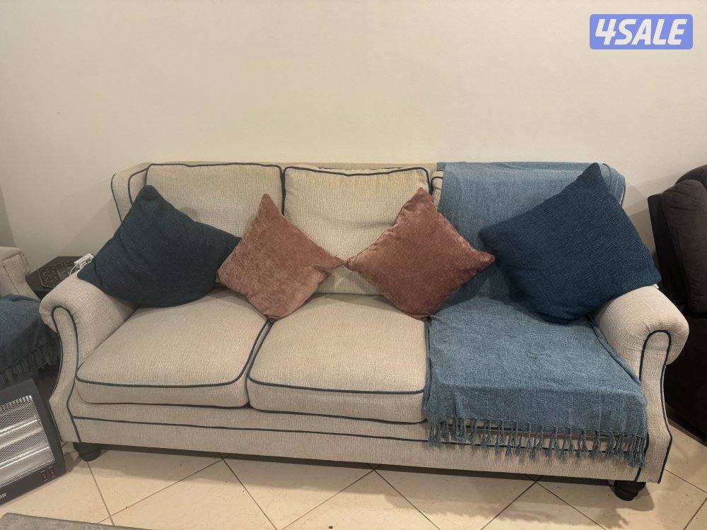 طقم كنب طاوله طعام كرسي استرخاء تلفزيون5