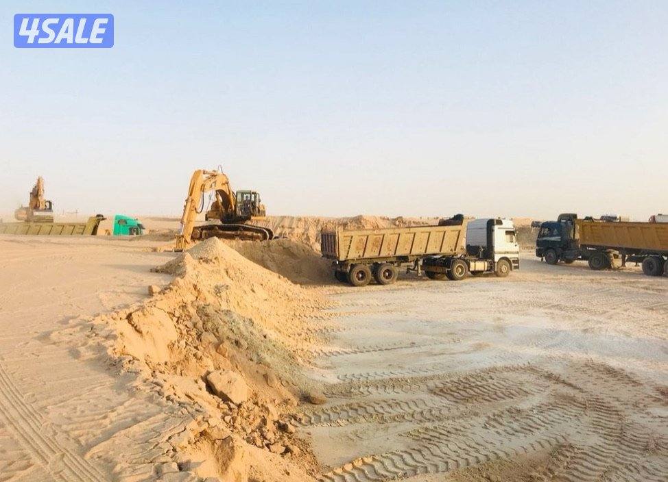 رخصة نادرة ( دراكيل ) استخراج رمال0