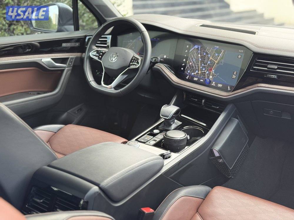 فولكس واجن طوارق V6 موديل 2023 عداد 35 الدرجة الأولى صبغ وكالة8