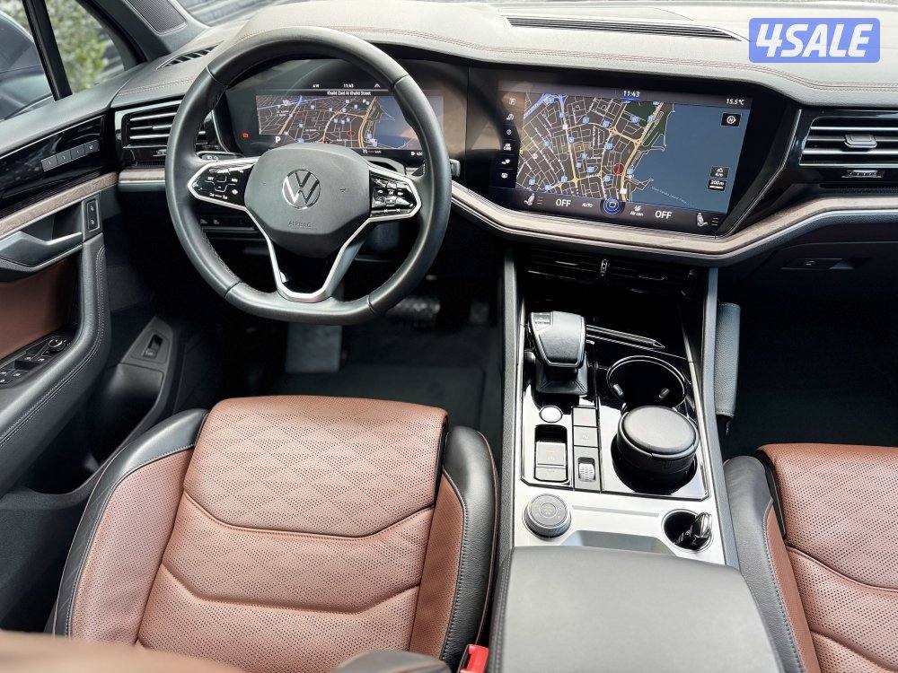 فولكس واجن طوارق V6 موديل 2023 عداد 35 الدرجة الأولى صبغ وكالة9