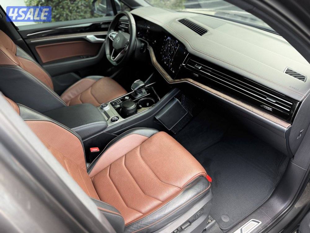 فولكس واجن طوارق V6 موديل 2023 عداد 35 الدرجة الأولى صبغ وكالة10