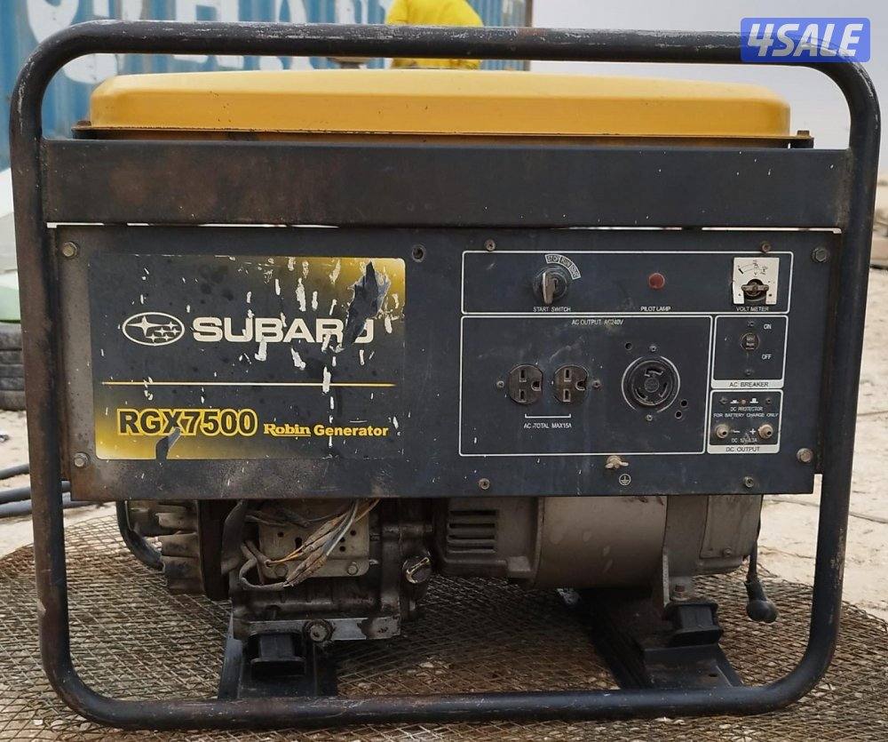 للبيع 3 مواطير روبن الاصلي حجم 7500 بانزين1