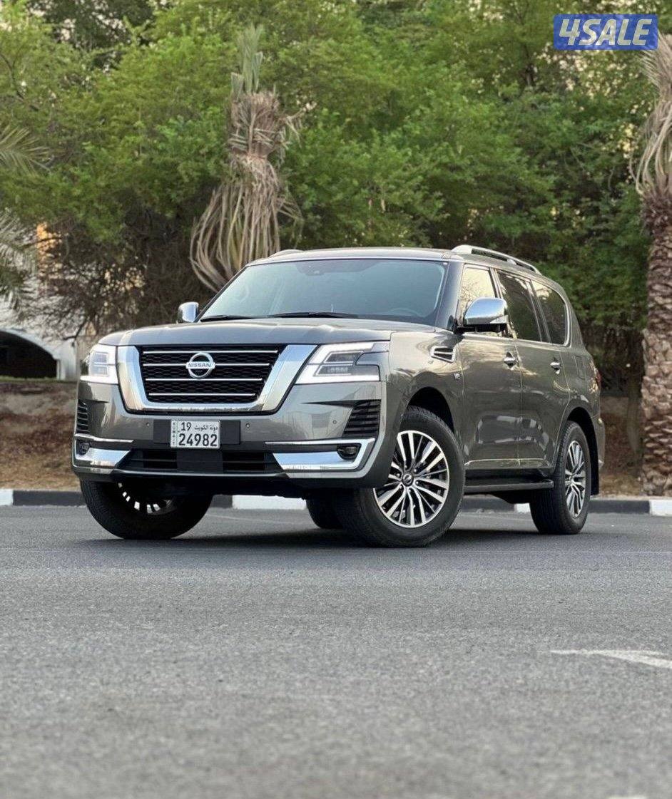 باترول 2021 بلاتينيوم 8 سلندر المكينة الكبيرة صبغ الوكالة ماشي 100 الف0