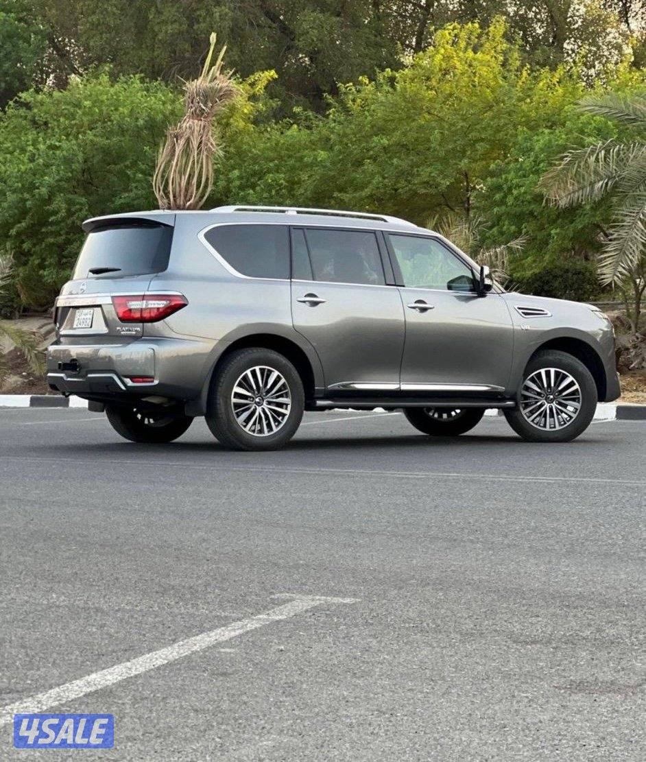 باترول 2021 بلاتينيوم 8 سلندر المكينة الكبيرة صبغ الوكالة ماشي 100 الف2