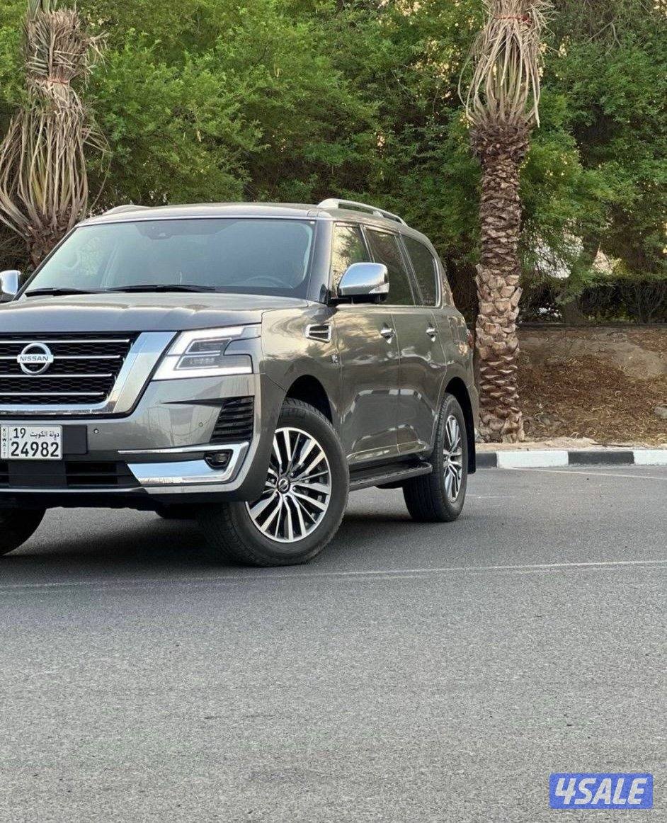 باترول 2021 بلاتينيوم 8 سلندر المكينة الكبيرة صبغ الوكالة ماشي 100 الف1