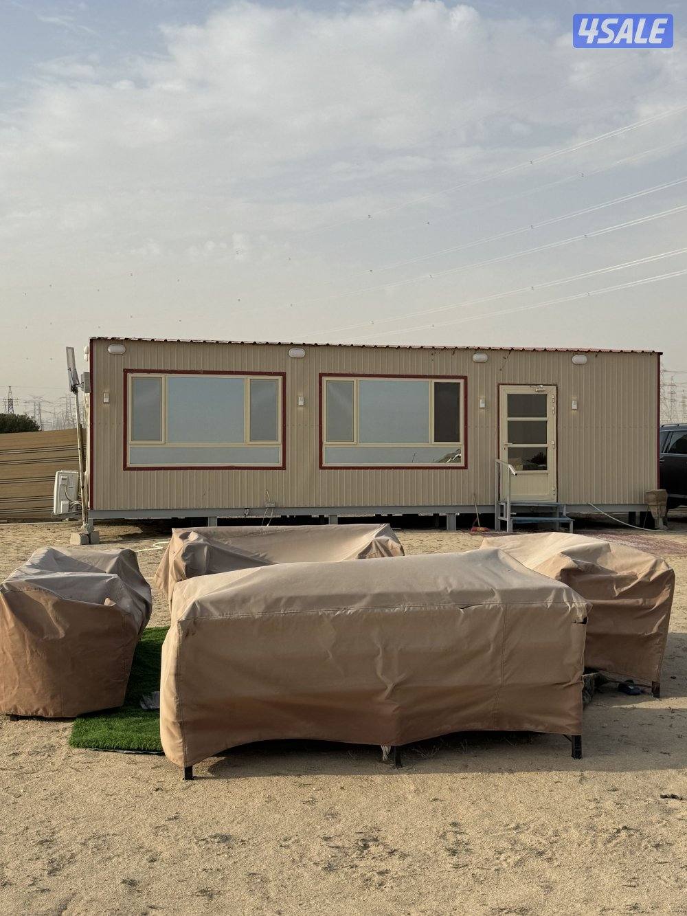 للبيع شاليه ثابت جديد دوانيه ١٠ طول فى ٥ عرض جبس بورد كامل4