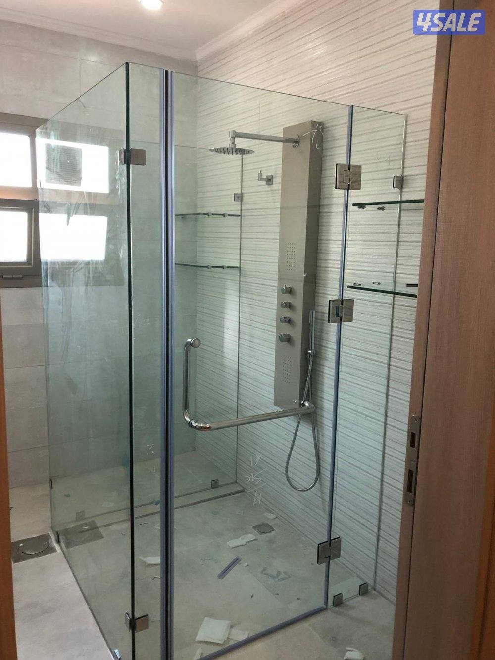 تركيب زجاج ومرايا سكريت شاور حمام فتح شفاط طاولات طعام مرايا4