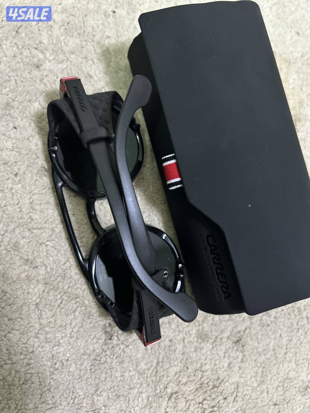 نظارة اصلية من ماركة CARRERA UV نظيفة مع كامل اغراضها قابل للمساومة3