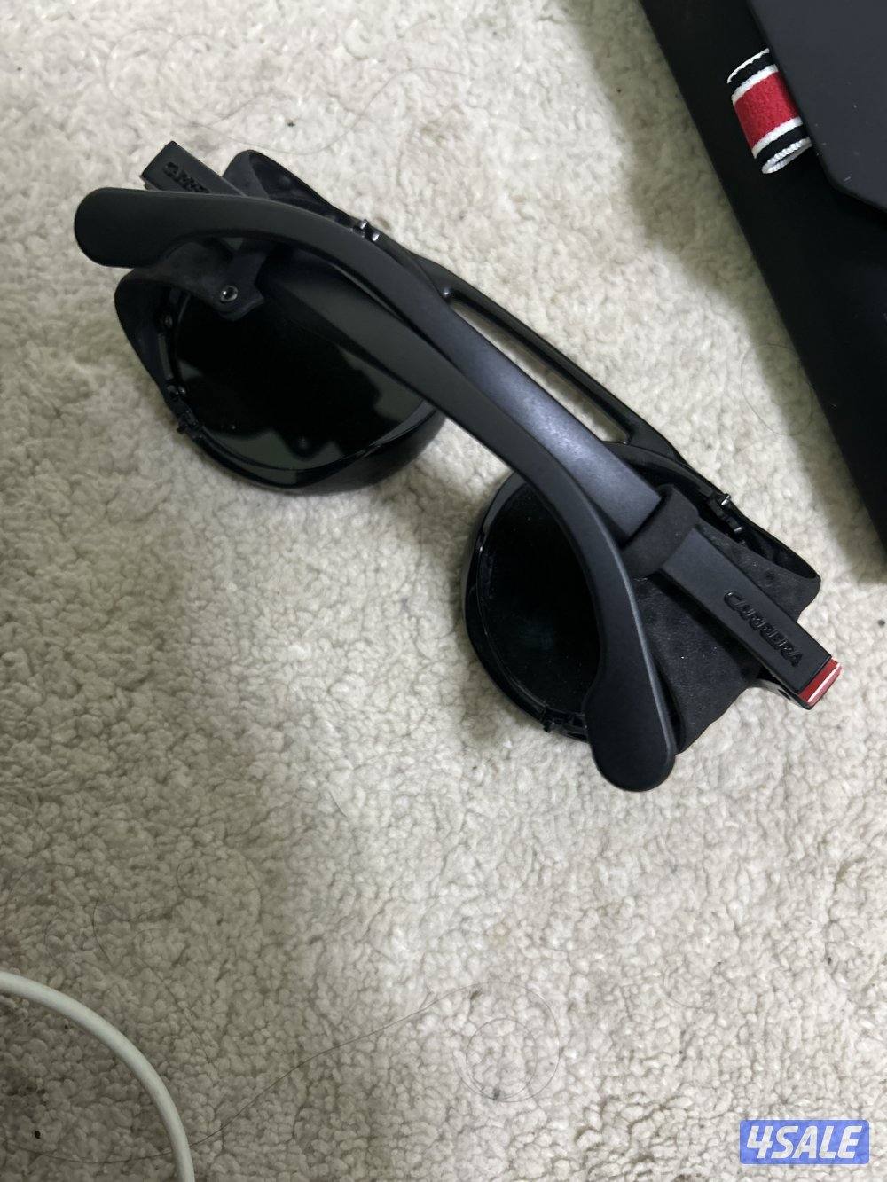 نظارة اصلية من ماركة CARRERA UV نظيفة مع كامل اغراضها قابل للمساومة4