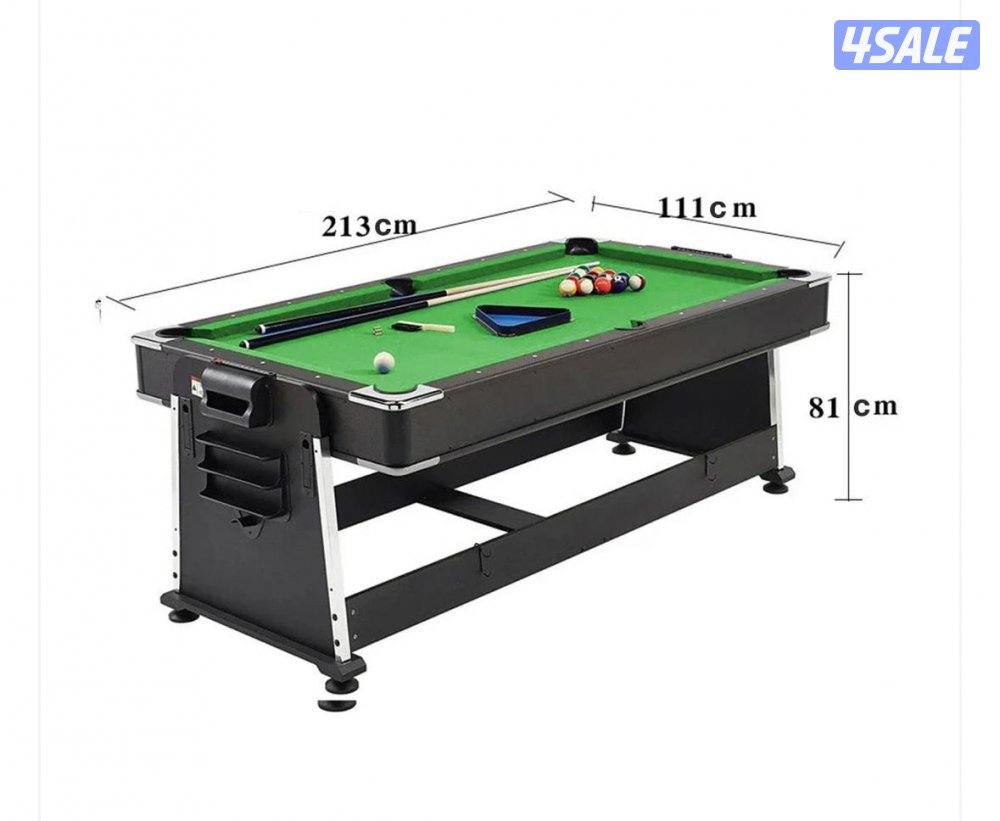 للبيع طاوله تتحول بلياردو وتنس وهوكي3