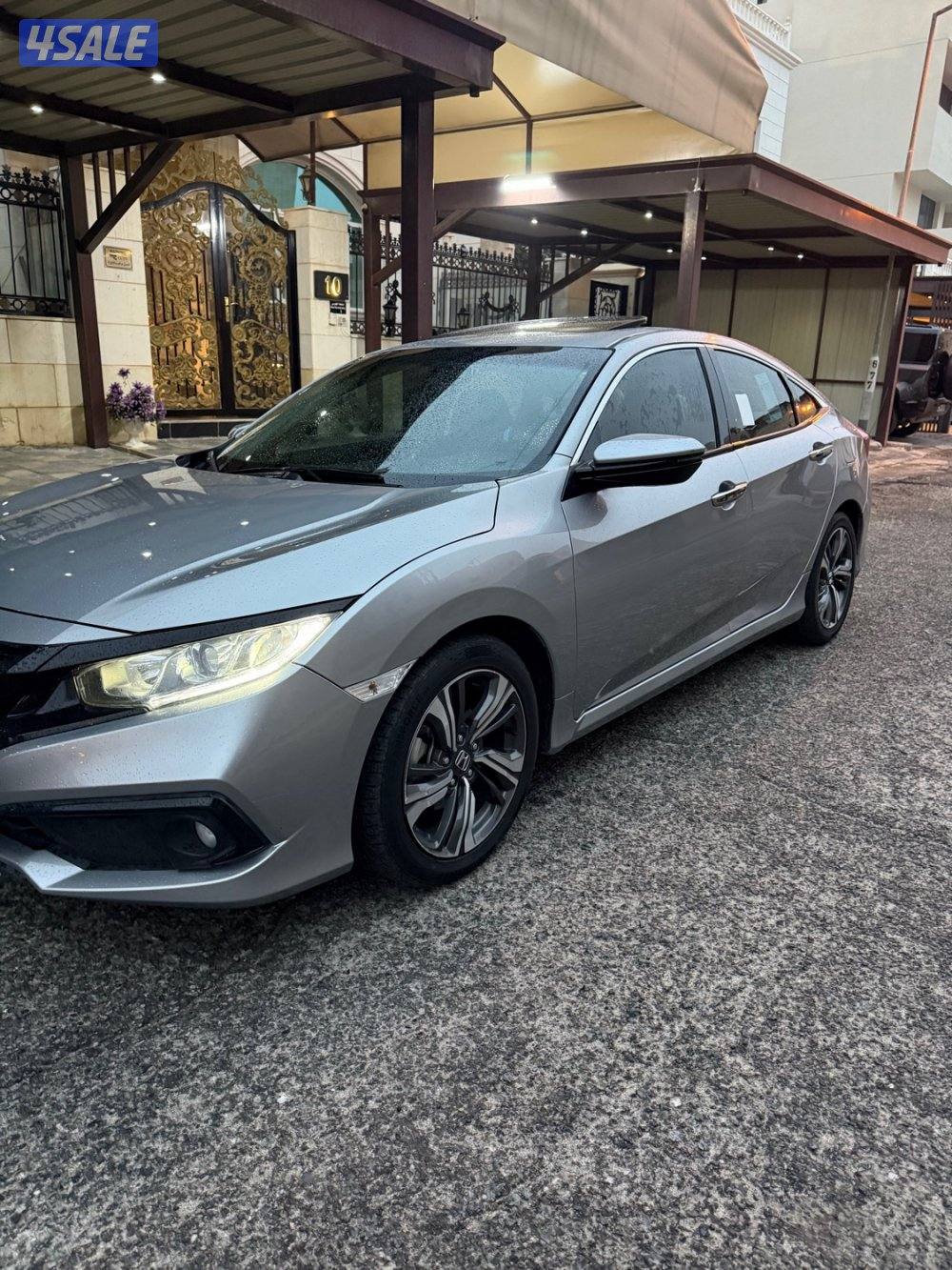 هوندا سيفيك 2021 فضي كامل مواصفات درجة أولى شرط الفحص12