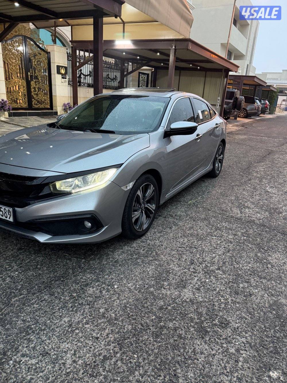 هوندا سيفيك 2021 فضي كامل مواصفات درجة أولى شرط الفحص14