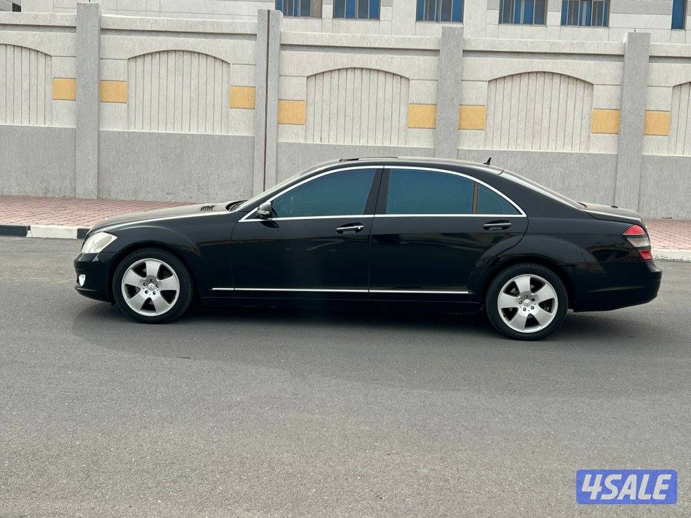 مرسيدس 2007  500s كامل المواصفات نظيف داخليه نظيفه طبلون وديكور واخشاب0