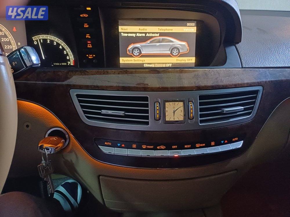 مرسيدس 2007  500s كامل المواصفات نظيف داخليه نظيفه طبلون وديكور واخشاب10